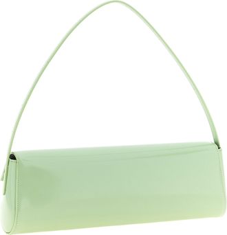 Jil Sander Kante Calfskin Leather Shoulder Bag - Green