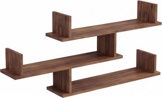 Selsey Selsey Kassi - Estanter&iacute;a De Pared Con 3 Estantes - 119 Cm - Efecto Roble