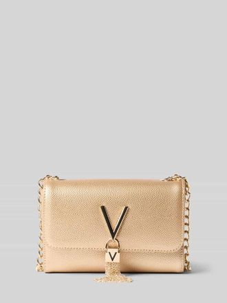 Valentino Handbags Umh&auml;ngetasche mit Label-Detail in Gold, Gr&ouml;&szlig;e 1