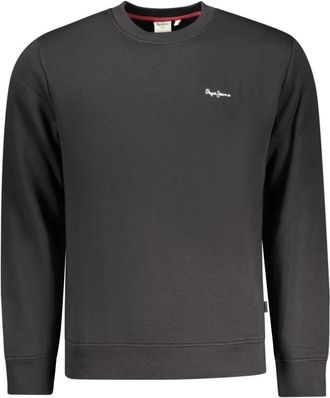 Pepe Jeans London Sweatshirt - Heren - Sweatshirts - Zwart - 2XL - Katoen - Hoodies & sweatvesten