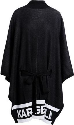 Karl Lagerfeld LOGO KNIT PONCHO