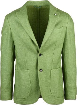 L.B.M. 1911 Rounded Unlined Jacket with Notch Lapel and Buttoned Cuffs