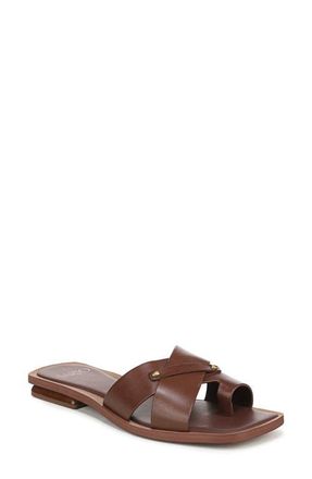 Franco Sarto Etta Toe Loop Sandal in Coffee Bean at Nordstrom, Size 5.5