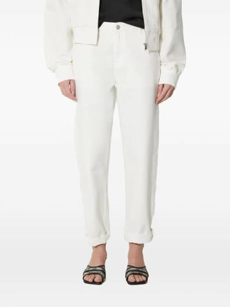 Carhartt Work in Progress logo-label jeans - White