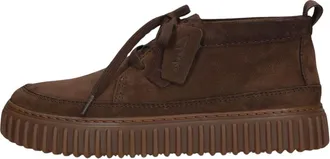 Clarks Schoenen, Heren, Bruin, 44 1/2 EU, Leer, Torhill Lace Hi