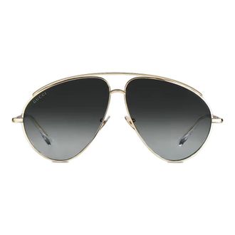 Gucci Sunglasses, unisex, Yellow, Size: ONE SIZE Aviator Sunglasses