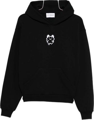 Coperni Maglie Nero Sweatshirt - Dames - Hoodies - Zwart - L - Katoen - Hoodies & sweatvesten