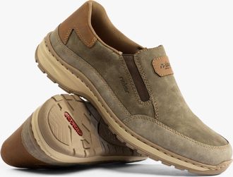 Rieker 03365-25 Mens Shoes Brown - Size UK 8