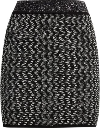 Missoni Kleurrijke Rokken voor Vrouwen - Dames - Korte rokken - Zwart - S - Rokken