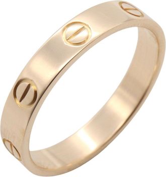 Cartier Gold Pink Gold (18K) Band Ring (Pre-Owned)