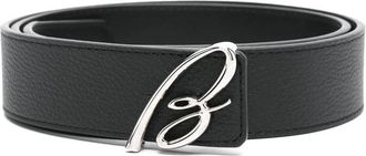 Brioni Logo-buckle Belt