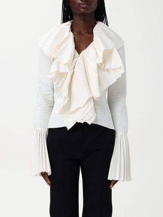 Alexander McQueen Blusa McQueen in viscosa