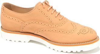 Hogan Apricot Laceless Francesina Schoenen - Dames - Veterschoenen - Oranje - 36 EU - Schoenen