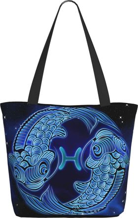 AOOEDM Space-Pisces Ladies Shopping Bag 13x11x7in.The Perfect ValentineS Day Gift.It Is The Best ValentineS Day Gift For Mom, Daughter, Wife,Etc