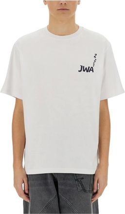 J.W.Anderson Heren, Tops, Wit, Maat: XL Katoen