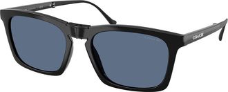 Coach HC8455 CDP54 500280 Mens Sunglasses Black Size 56