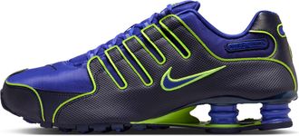 Nike Mens Shox NZ Shoes in Blue | IQ8264-400