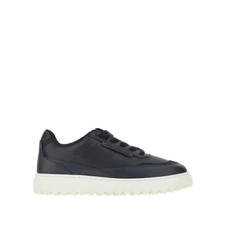 Emporio Armani Sneakers in pelle con logo laterale Man 10