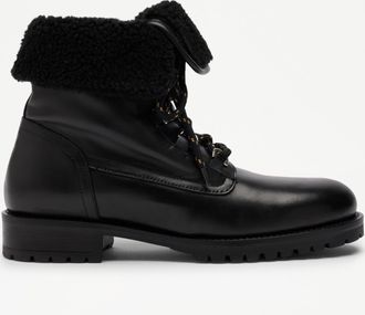 Russell & Bromley LAGOON Womens Black Leather Winter Boot