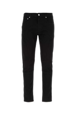 Alexander McQueen Alexander Mcqueen Black Stretch Denim Jeans