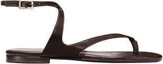 Margaux Eyewear The Palermo Sandal in Espresso Nappa at Nordstrom, Size 36.5