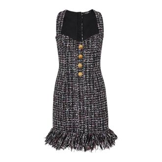 Balmain Mujer, Vestidos, Negro, Talla: XL