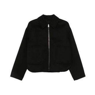 Fendi Cazadora de lana FF Zucca - Jackets - Mujer - Negro - 2XS