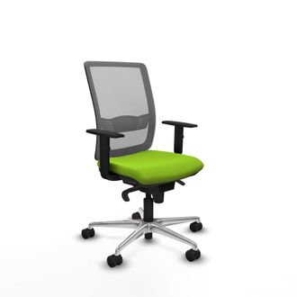 Piqueras y Crespo Silla De Oficina Piqueras Y Crespo Haches Negro Espuma Ergon&oacute;mica