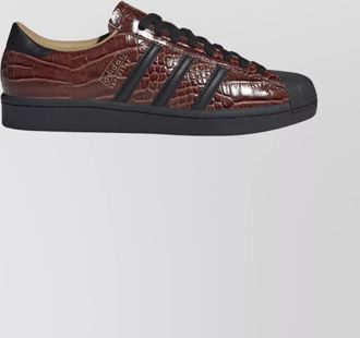 adidas leather low-top sneakers