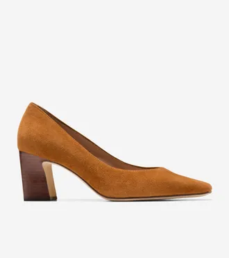 Cole Haan Womens Blanche Snip Toe Pumps - Brown Size 10.5