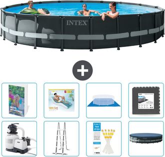 Intex Piscina Ultra Xtr Redonda - 610x122 Cm - 9-piezas S533