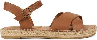Penelope Chilvers Campo Ankle Strap Espadrille Platform Sandal in Tan at Nordstrom, Size 10Us