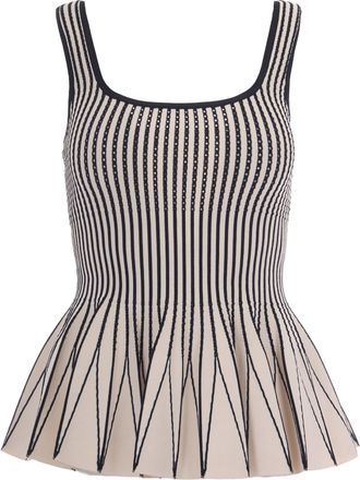 Elisabetta Franchi Black Butter Tricot Top