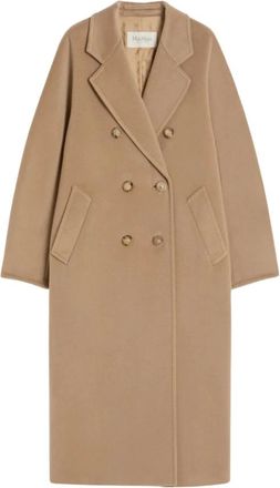 Max Mara Dames, Mantels, Bruin, Maat: 4XS
