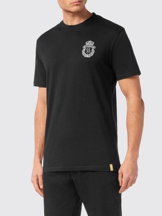 Billionaire Boys Club T-shirt slim fit in cotone con stemma ricamato