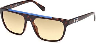 Guess GU00122 52F Mens Sunglasses Tortoiseshell Size 57