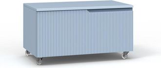 TFT Home Furniture Cassettiera ZIP azzurro tiffany
