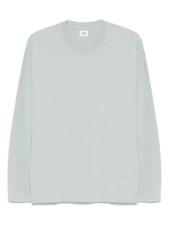 C.P. Company cotton crepe T-shirt - men - Cotton - S - Blue