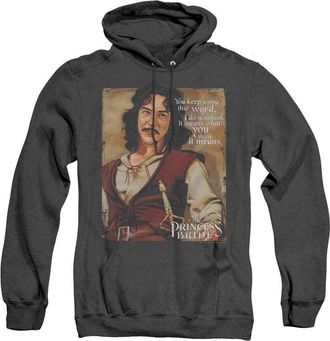Gildan Princess Bride Word Adult Heather Hoodie