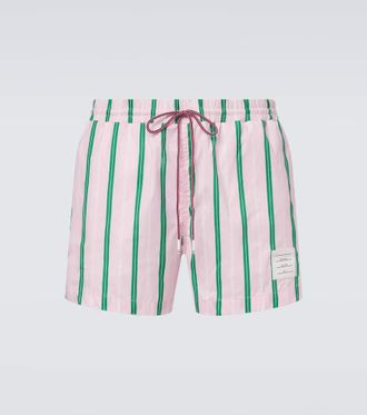 Thom Browne Striped swim trunks