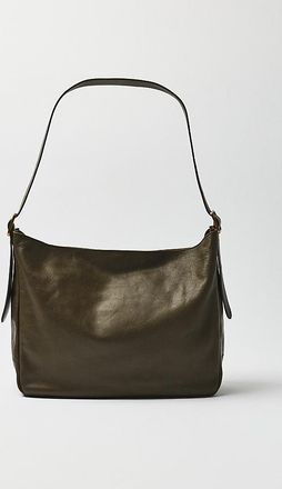 Anthropologie By Anthropologie Hatton Leather Large Shoulder Bag