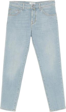 Jacob Cohen Scott Cropped Slim Fit Pants