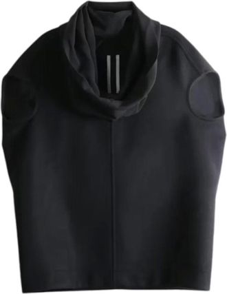 Rick Owens Dames, Tops, Zwart, Maat: S