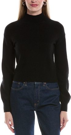 Alberta Ferretti Balloon Sleeve Cashmere Sweater