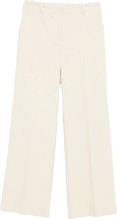 P.A.R.O.S.H. Pantaloni dritti a coste - Toni neutri