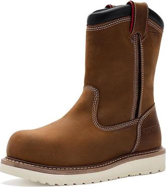 Wolverine Loader II Hypr WP CM 10in Mens Work Boots Trail : 10.5 3E - Extra Wide, Leather