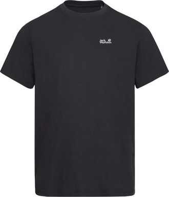 Jack Wolfskin Essential T-Shirt T-Shirt f&uuml;r Herren | schwarz