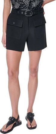 DKNY Dkny Belted Patch Pocket Short