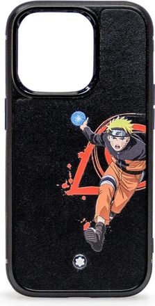 Montblanc Phone Accessories, male, Multicolor, Size: ONE SIZE Leather Phone Cover