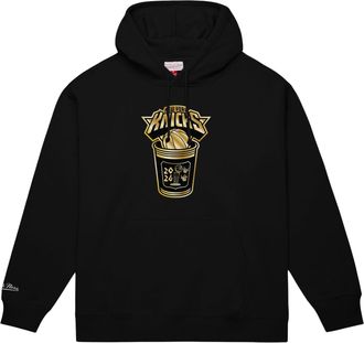 Mitchell & Ness New York Knicks B & G Coffee Cup Pullover Hoodie in Black Men